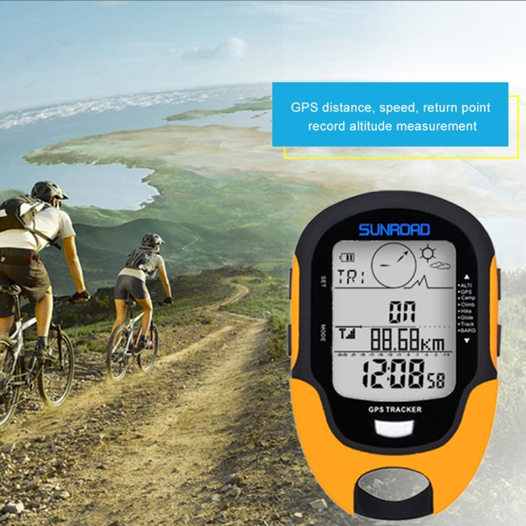 Avelena | SUNROAD Multifunktions-LCD-Digital-Höhenmesser mit Kompass & Barometer & Thermometer & Hygrometer & Wettervorhersage & LED-Taschenlampe und Uhr
