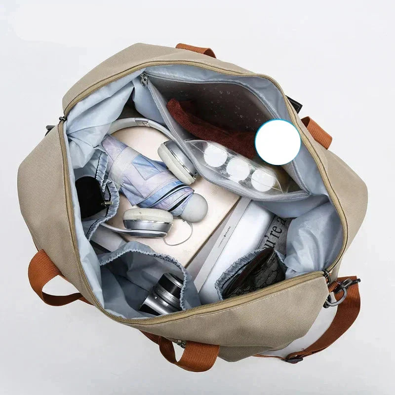 Avelena | CarryOnFit Reisetasche - Luxuriöse Crossbody Reisetasche für Aktive Abenteurer