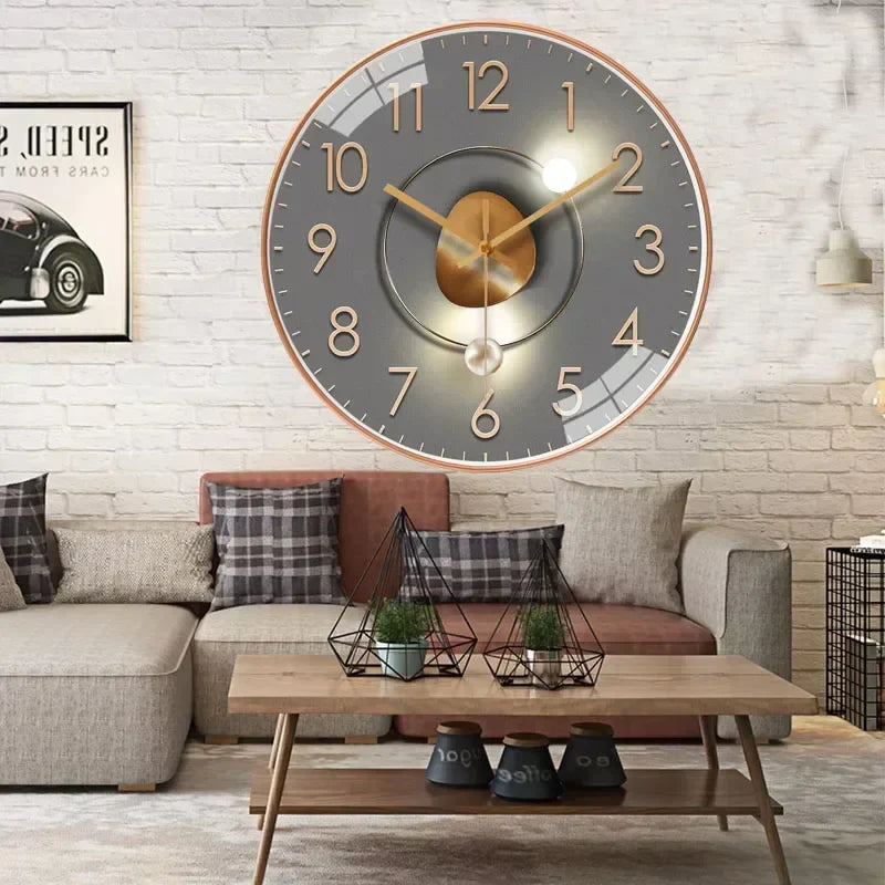 Avelena | SilentTime – Digitale Wanduhr im klassischen Stil