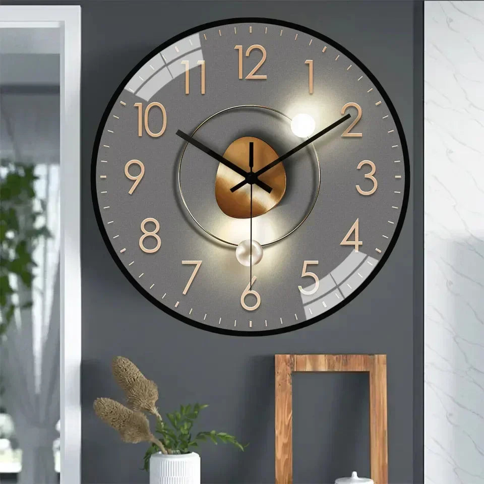 Avelena | SilentTime – Digitale Wanduhr im klassischen Stil