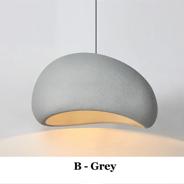 Avelena | ZenGlow Wabi Sabi Pendelleuchte | Minimalistisches Design | Elegante Hängeleuchte für Wohnzimmer & Esszimmer