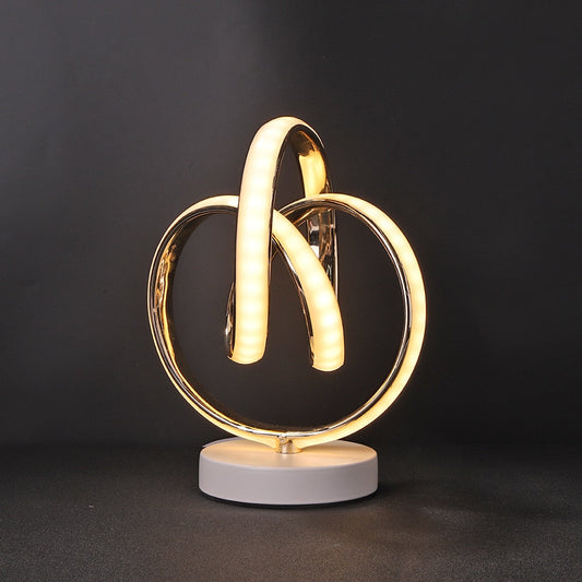 Avelena | SpiralGlow – Elegante LED-Tischlampe mit gemütlichem warmen Licht