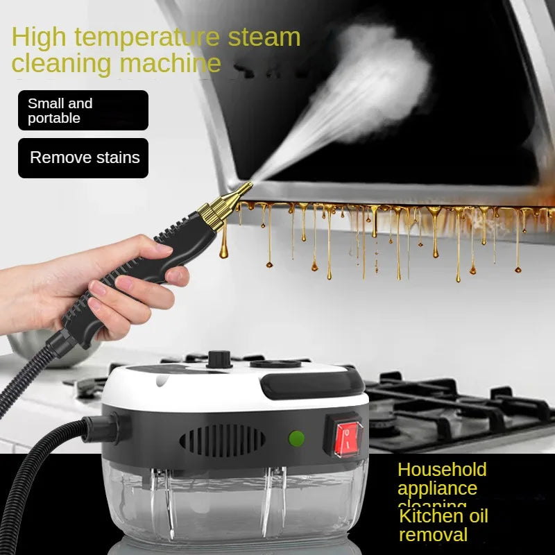 Avelena | SteamCura Dampfreiniger | 2500 W Power | 3 Bar Druck | Hygienisch & Chemiefrei