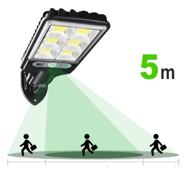 Avelena | Solar-Wandbeleuchtung mit Bewegungssensor | Garten- und Straßenbeleuchtung | LED-Solarbeleuchtung - DoorLed