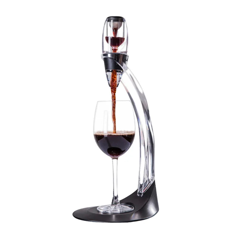 Avelena | Weinbelüfter, Dekanter, Ausgießer, Set mit Filtern, Luftreiniger, Standdiffusor, Luftbelüfter, Sieb, Belüfter, Wein für die Esszimmerbar