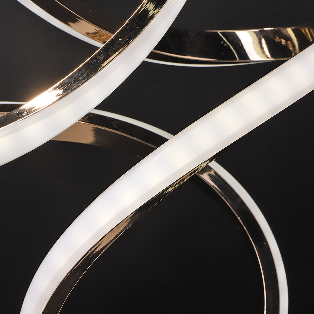 Avelena | SpiralGlow – Elegante LED-Tischlampe mit gemütlichem warmen Licht