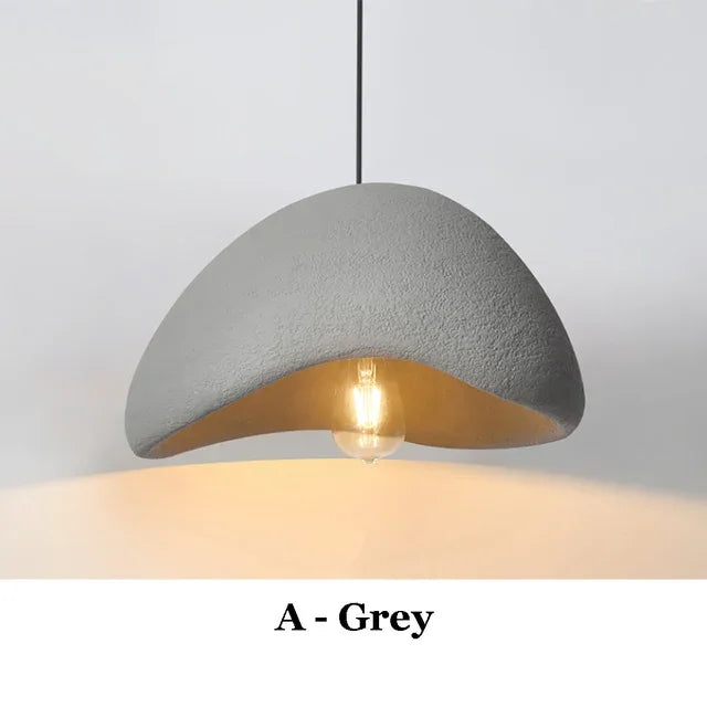 Avelena | ZenGlow Wabi Sabi Pendelleuchte | Minimalistisches Design | Elegante Hängeleuchte für Wohnzimmer & Esszimmer