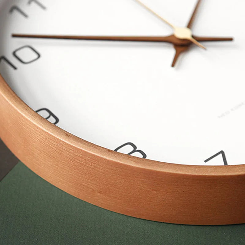 Avelena | TranscendTime | Wanduhr aus Holz und Glas