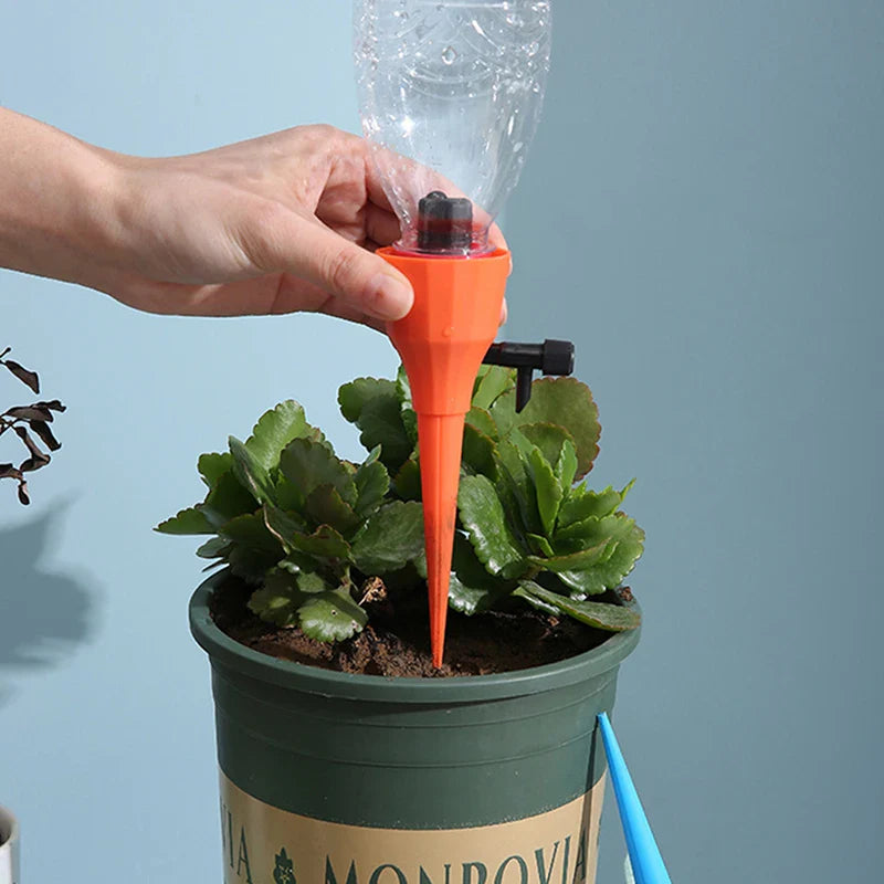 Avelena | Pflanzen Bewässerungsspitze für Flaschen – Automatische Tropfbewässerung für Gartenpflanzen