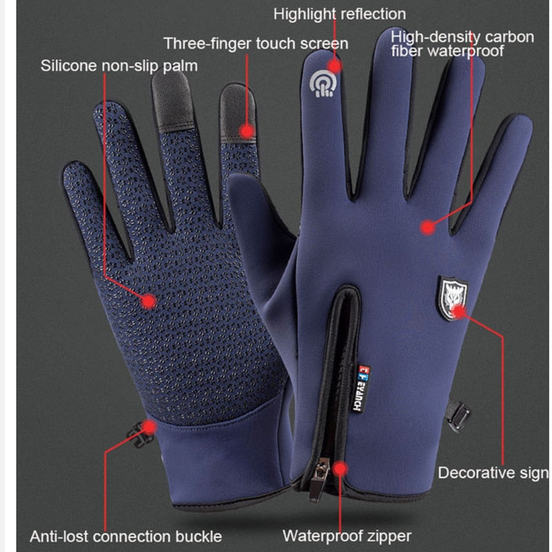 Avelena | Winter Wasserdichte Thermische Touchscreen-Handschuhe