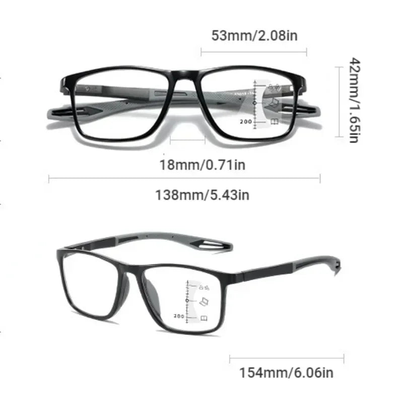 Avelena | AeroLens | Fototropische Lesebrille + Schutzbrille
