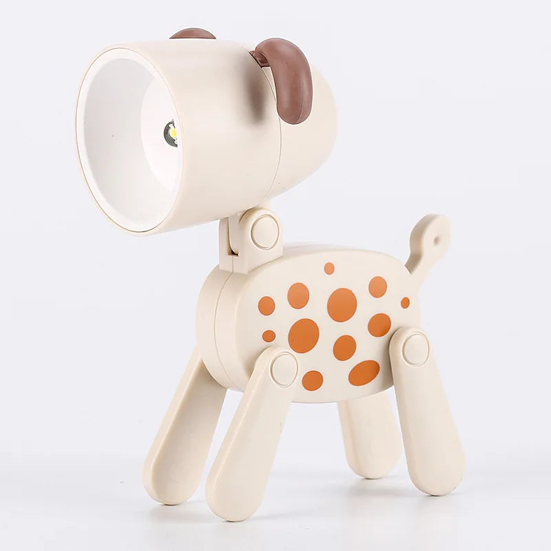 Avelena | Süße LED-Nachtlampe - Mini-Hund, Hirsch, Dinosaurier Falt-Tischlampe für das Kinderzimmer