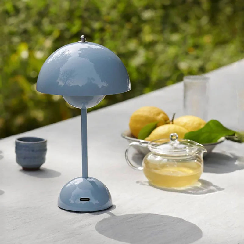 Avelena | Verstellbare Helligkeit Blumenpottlampe - Italienische wiederaufladbare Tischlampe VP3