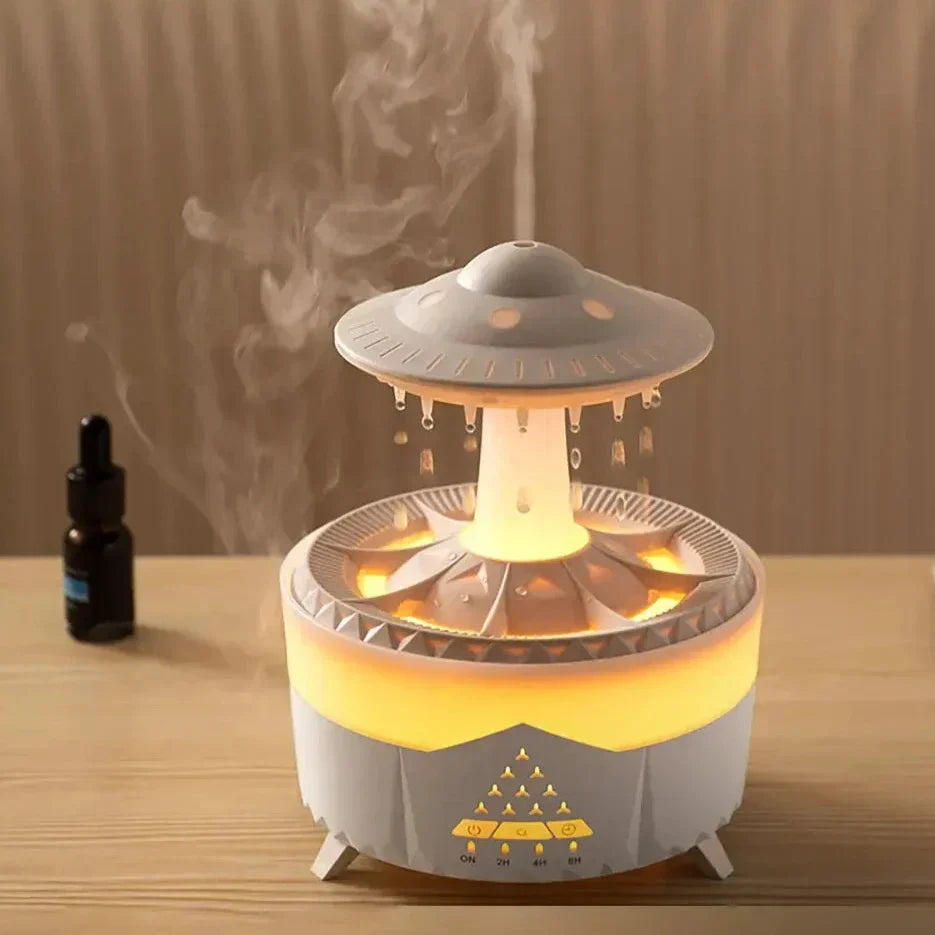 Avelena | UFO Luftbefeuchter | Ultraschall Aromatherapie Diffuser mit Fernbedienung - Grosven