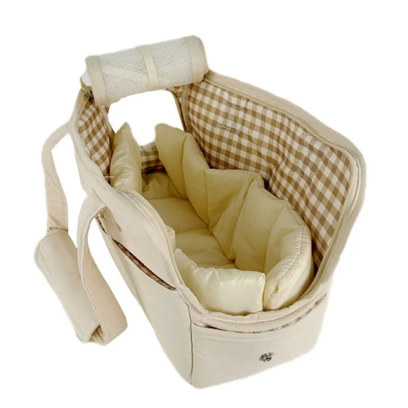 Avelena | LuxCarry – Robuste & sichere Reisetasche für kleine Hunde und Katzen | Leicht, atmungsaktiv & stylisch