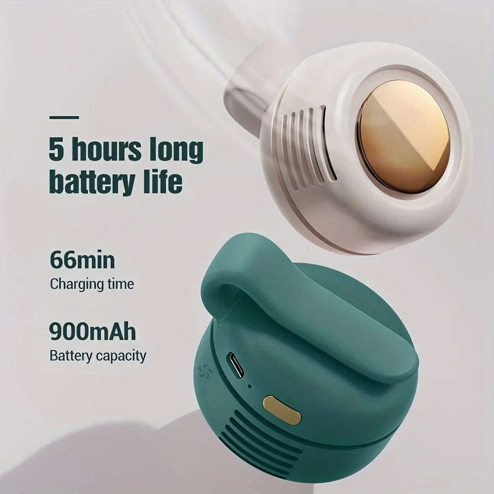 Avelena | Silenca ClipFan | Mini-Ventilator Ohne Rotor | Ultra-Leise & USB-C | Für Kinderwagen & Reisen