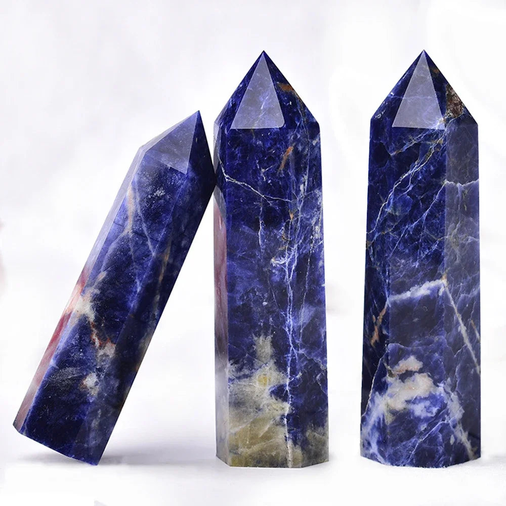Avelena | Energora Kristall-Obelisk | Echter Naturquarz | Für Meditation & Chakra-Heilung | Spirituelles Dekoobjekt