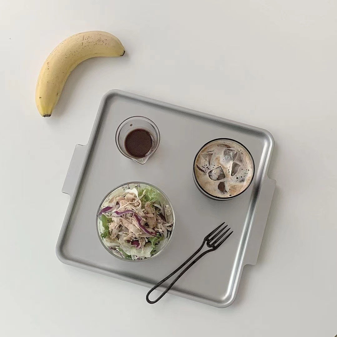 Avelena | Outline Edelstahl Besteck Set – Modernes Design mit Hohlgriffen – 3-teilig für Dinner & Dessert