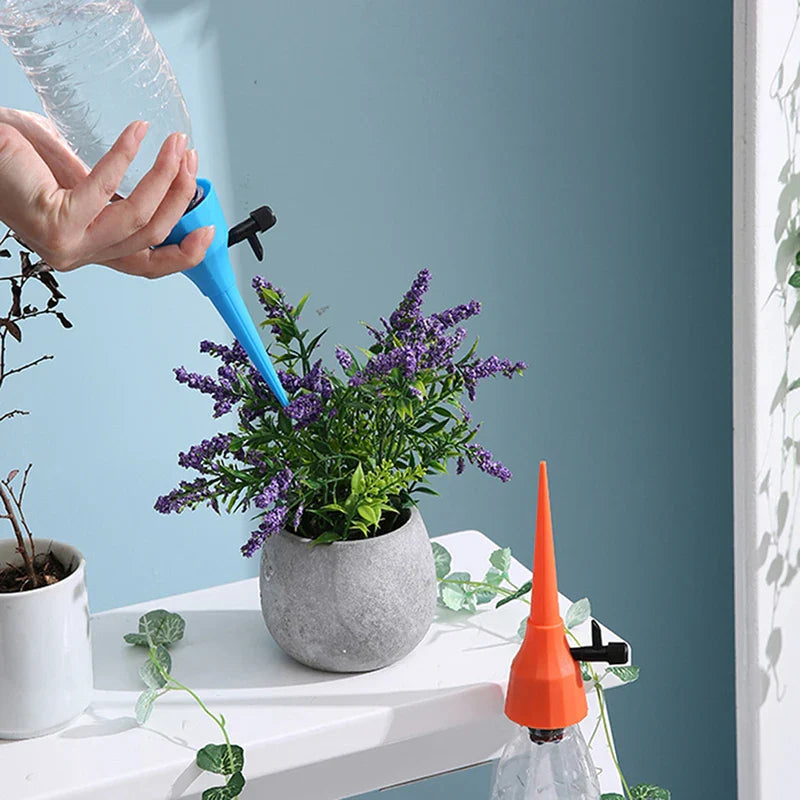Avelena | Pflanzen Bewässerungsspitze für Flaschen – Automatische Tropfbewässerung für Gartenpflanzen