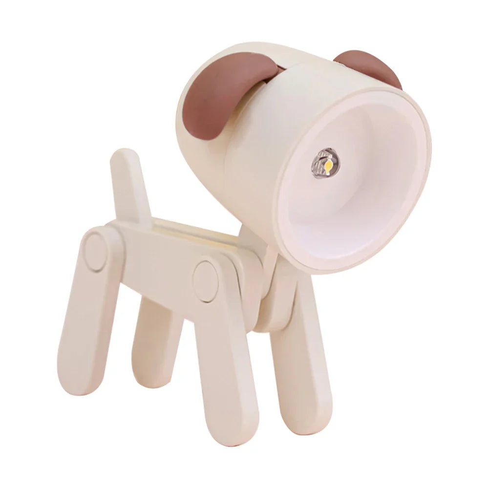 Avelena | Süße LED-Nachtlampe - Mini-Hund, Hirsch, Dinosaurier Falt-Tischlampe für das Kinderzimmer