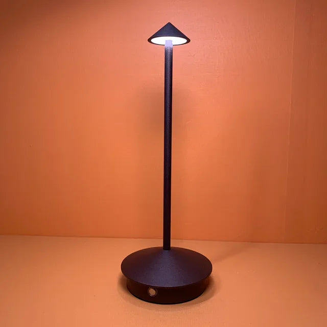 Avelena | Wiederaufladbare Tischlampe Kreative Esszimmer Touch Led Hotel Bar Kaffee Pina Pro Tischlampe Lampada Da Tavolo Dekorative Schreibtischlampe