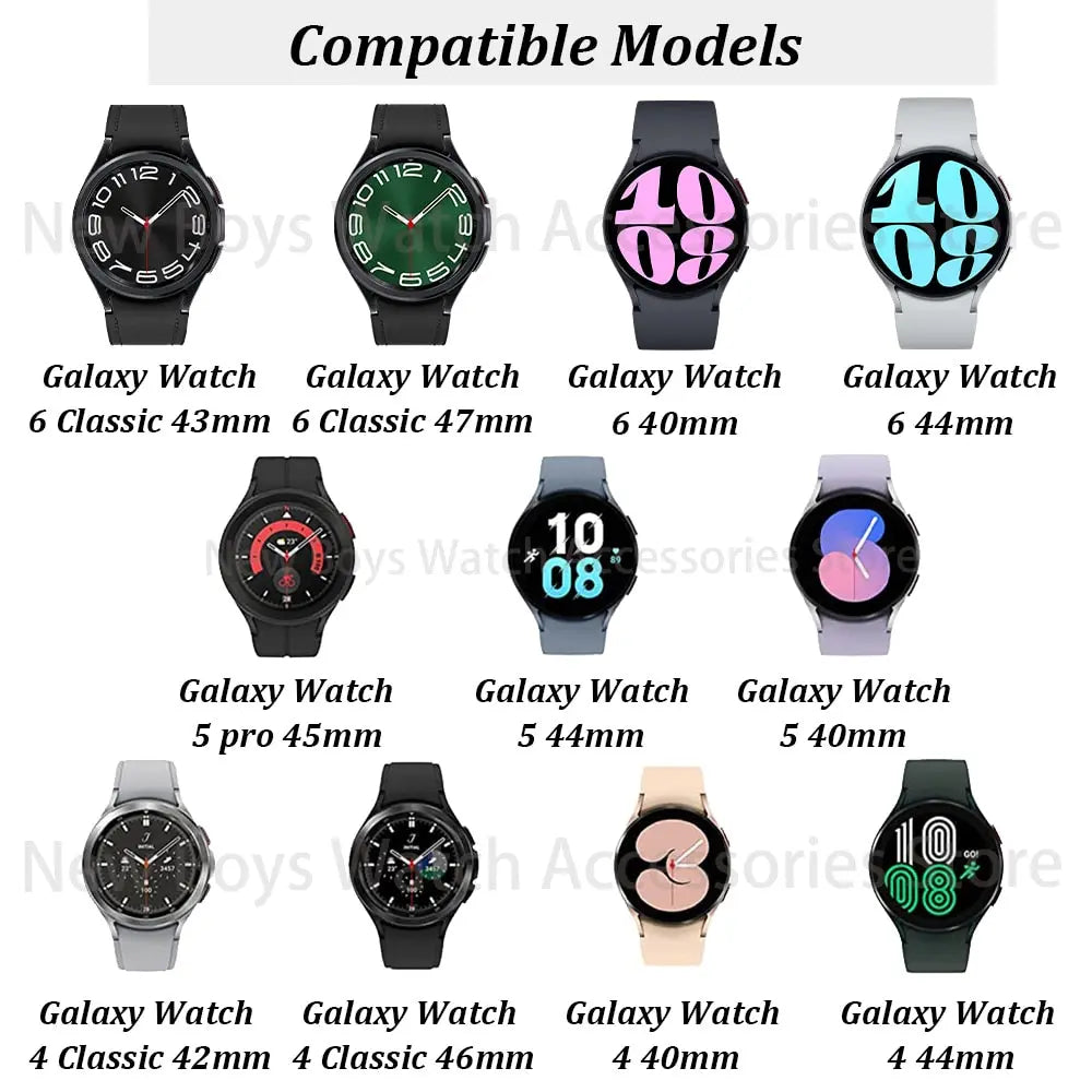 Avelena | StainlessElite-Armband für Samsung Galaxy Watch