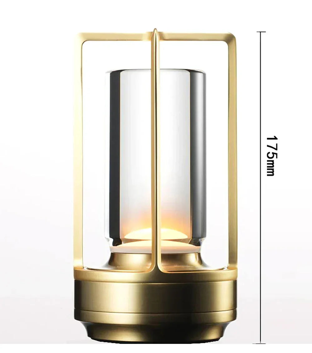 Avelena | Wiederaufladbare Drahtlose LuxusGlow Tischlampe - Elegante Drahtlose Lampe für Jede Stimmung