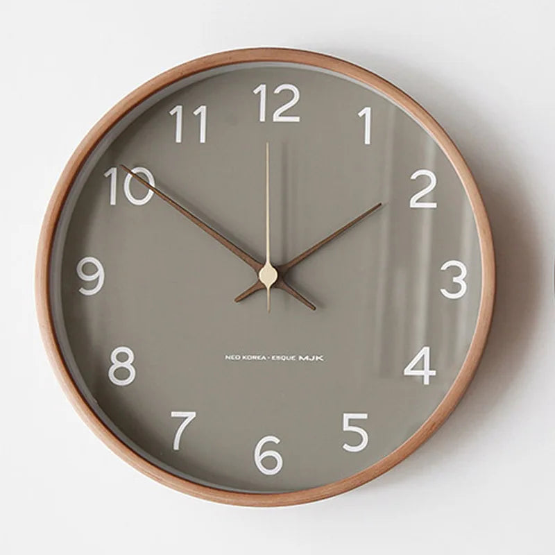 Avelena | TranscendTime | Wanduhr aus Holz und Glas