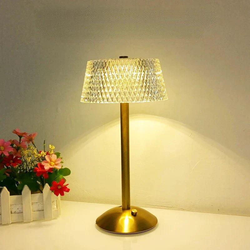 Avelena | GlowRock - Stilvolle UniGlow Kristalllampe
