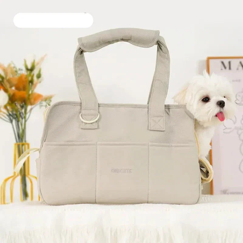 Avelena | LuxCarry – Robuste & sichere Reisetasche für kleine Hunde und Katzen | Leicht, atmungsaktiv & stylisch