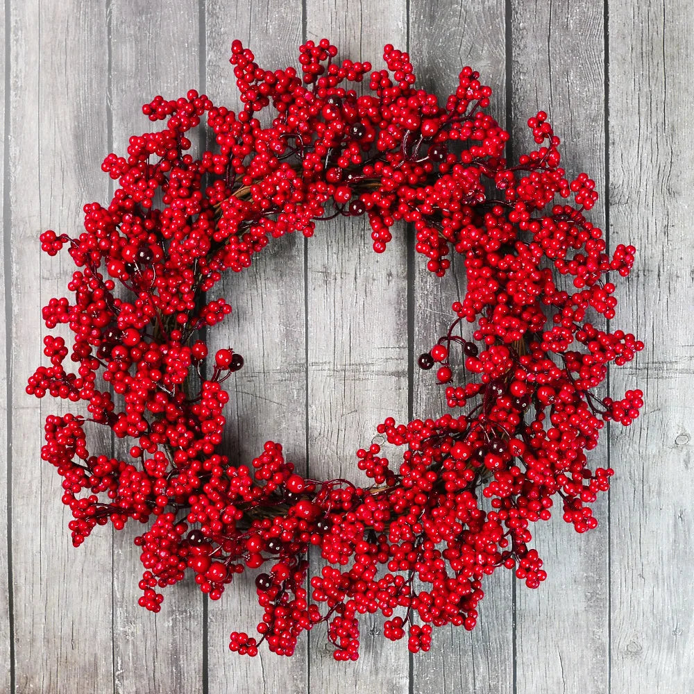 Avelena | Rote Beeren Weihnachtskränze