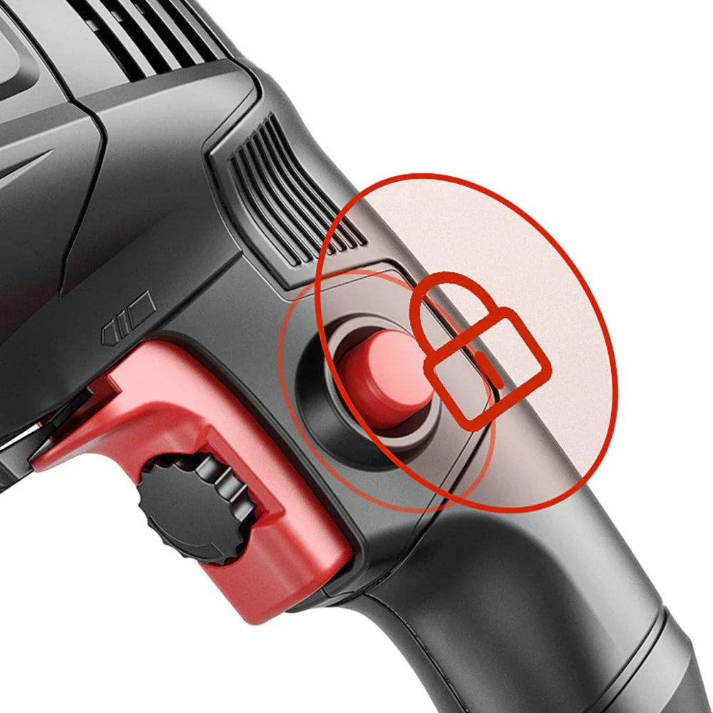 Avelena | 780W Elektrischer Hammer & Bohrer mit variabler Geschwindigkeit – DrillForce