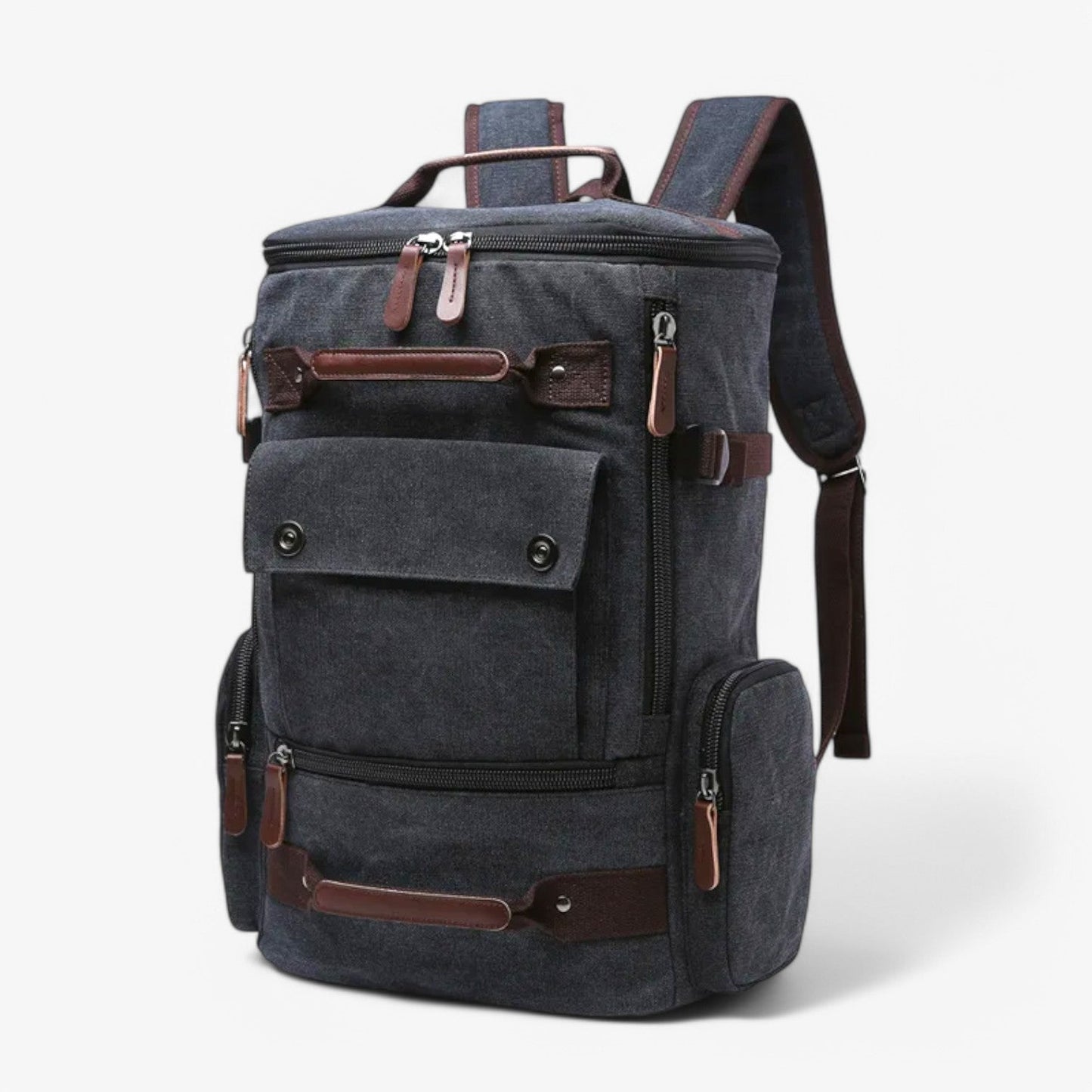Avelena | Vintage Canvas Backpack – Stylisch & Funktional mit Laptopfach für Alltag & Abenteuer