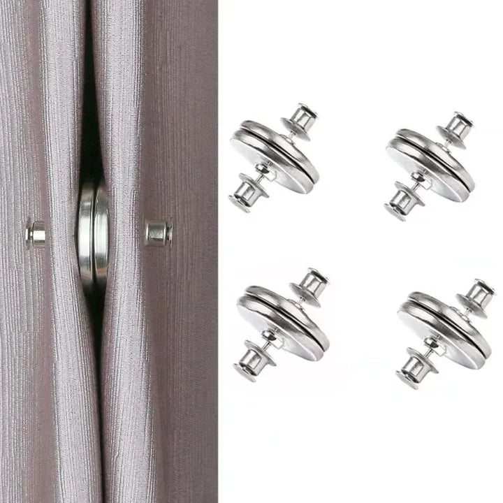 Avelena | GlideHold - Magnetische Vorhangclips gegen Lichtlecks
