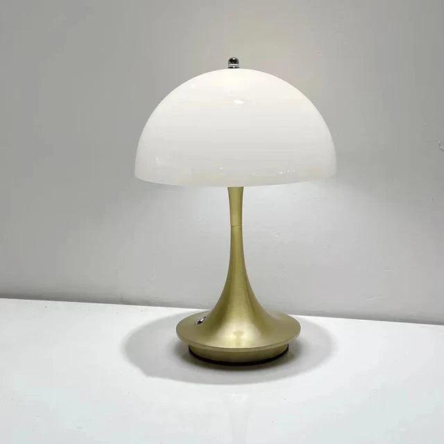 Avelena | Pilz 3-Farben-Dimmbares Aufladbares LED-Tischlampen