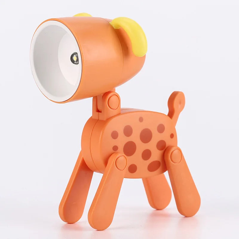 Avelena | Süße LED-Nachtlampe - Mini-Hund, Hirsch, Dinosaurier Falt-Tischlampe für das Kinderzimmer