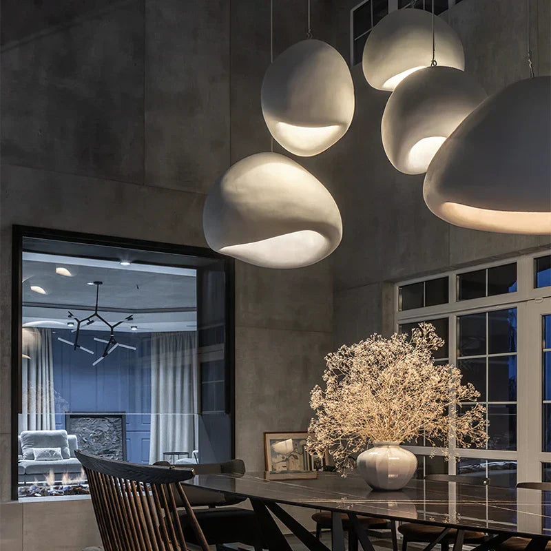 Avelena | ZenGlow Wabi Sabi Pendelleuchte | Minimalistisches Design | Elegante Hängeleuchte für Wohnzimmer & Esszimmer