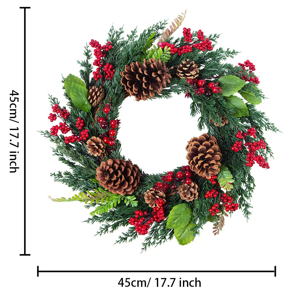 Avelena | Rote Beeren Weihnachtskränze