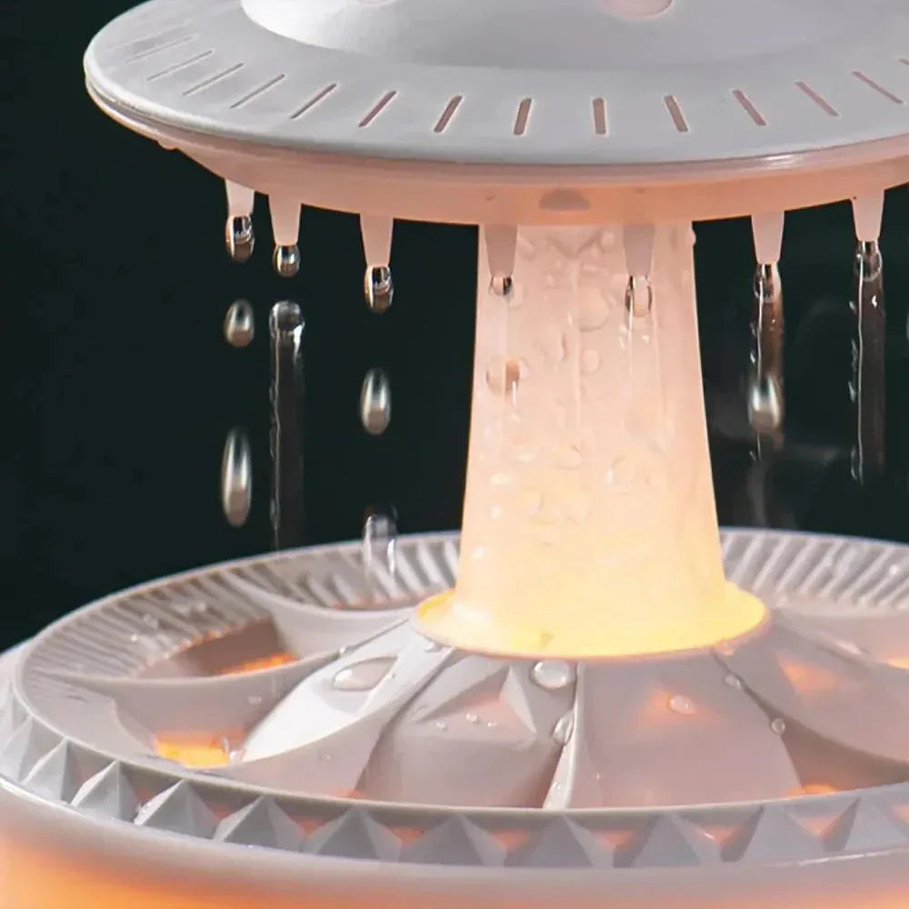 Avelena | UFO Luftbefeuchter | Ultraschall Aromatherapie Diffuser mit Fernbedienung - Grosven