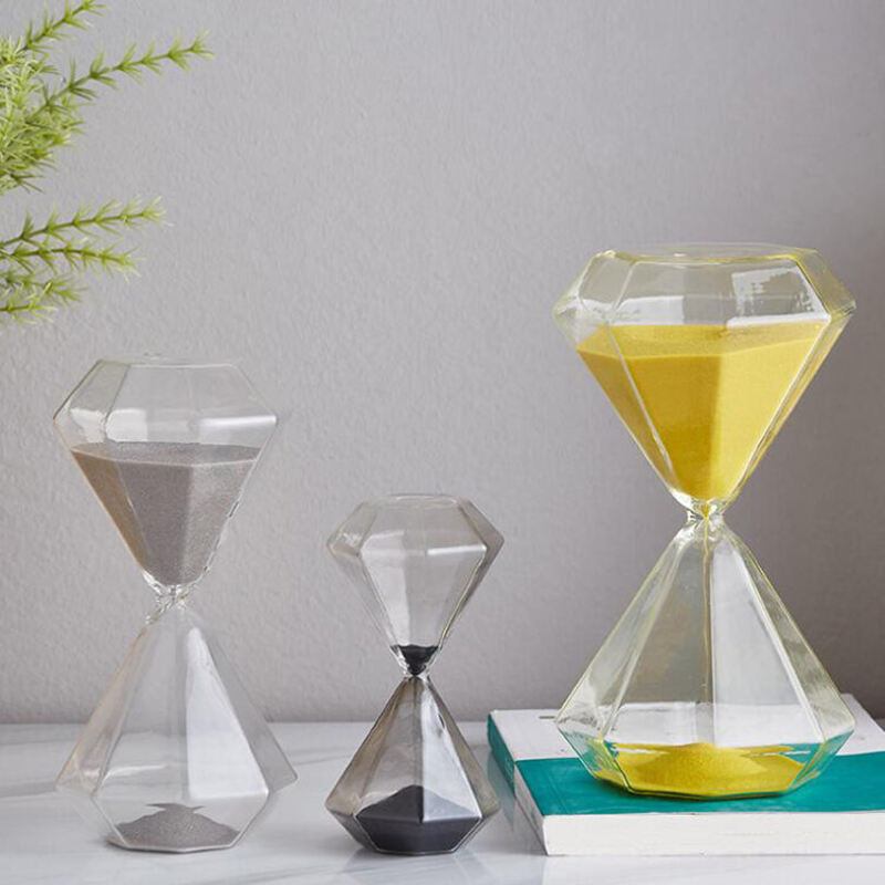 Avelena | 5–60 Minuten Diamantsanduhr, Sanduhr, Sanduhr, Kindergeschenk, Sanduhr, Heimdekoration, erhältlich in mehreren Farboptionen