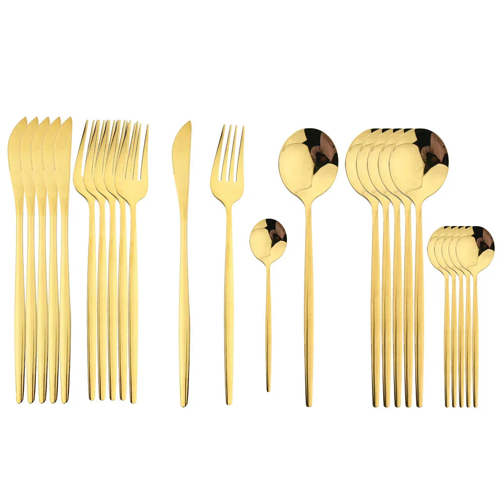 Avelena | Luxus Besteckset – Für eine elegante Tischdekoration