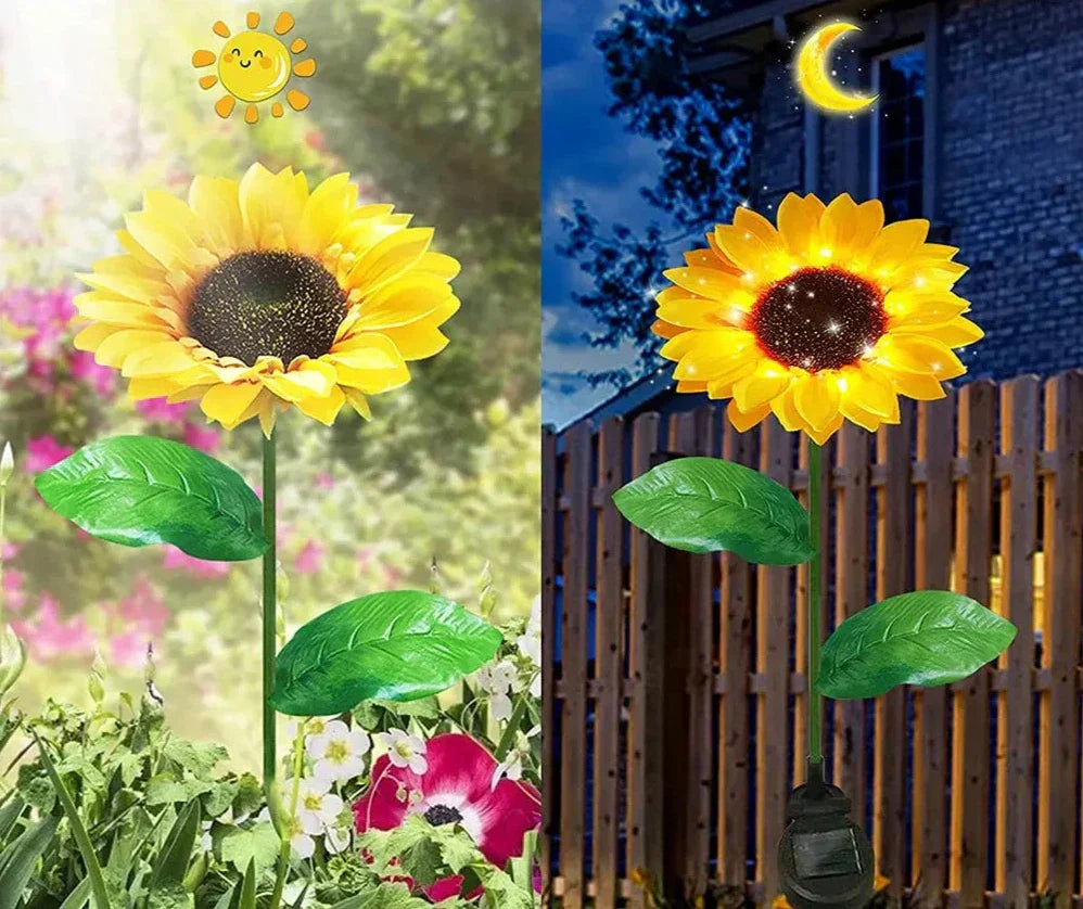 Avelena | Wasserdichte Solar-Sonnenblumenlampe für Garten & Terrasse