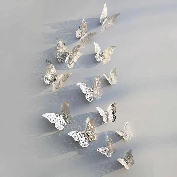Avelena | Yuki - Schicke, raffinierte Schmetterlings-Wandkunst