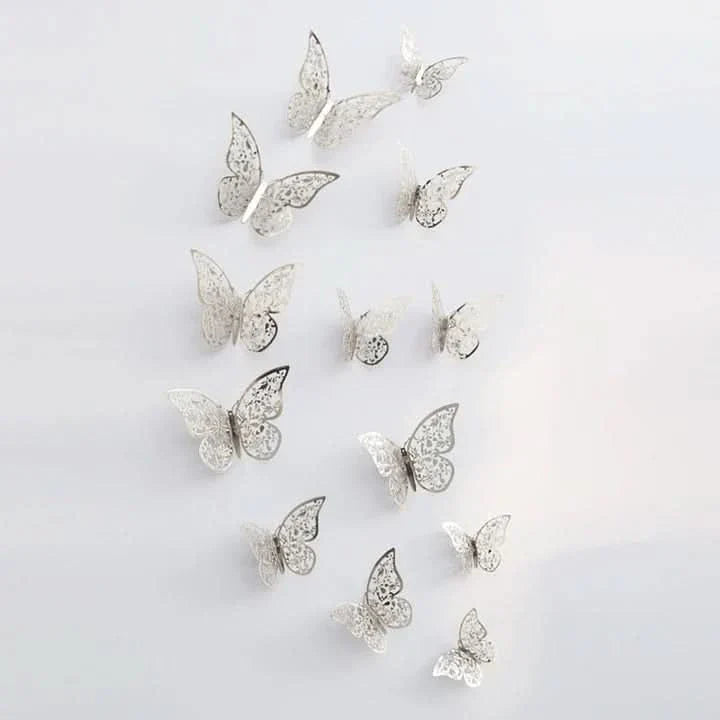 Avelena | Yuki - Schicke, raffinierte Schmetterlings-Wandkunst
