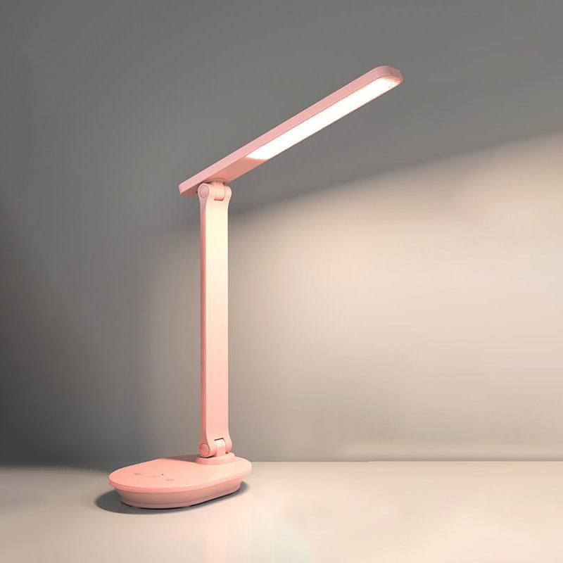Avelena | Moderne doppelte faltbare Augenpflege kabellose wiederaufladbare LED Schreibtischlampe