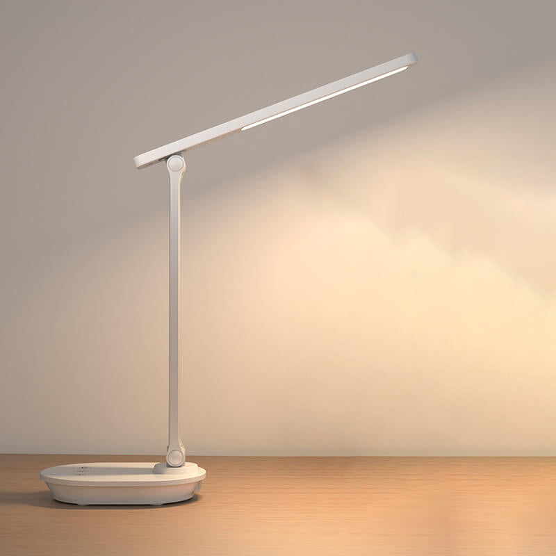 Avelena | Moderne doppelte faltbare Augenpflege kabellose wiederaufladbare LED Schreibtischlampe