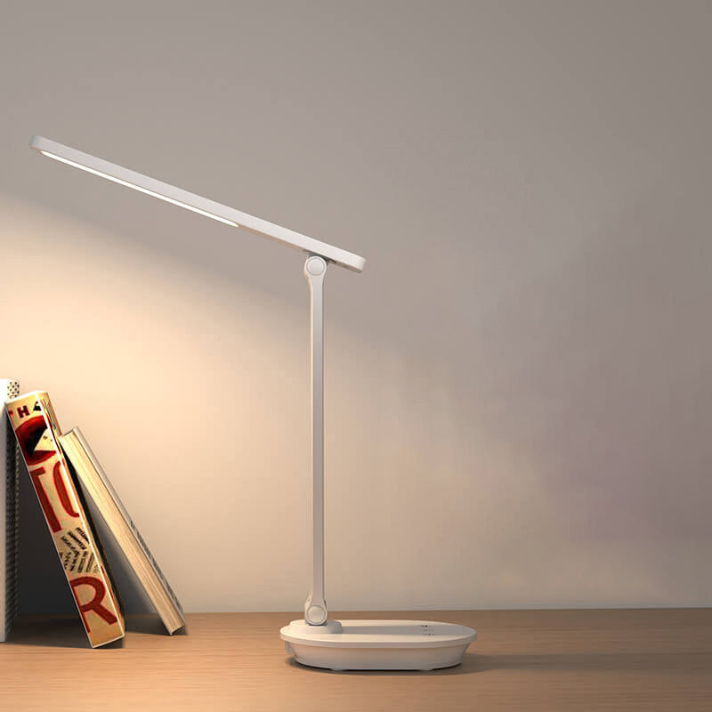Avelena | Moderne doppelte faltbare Augenpflege kabellose wiederaufladbare LED Schreibtischlampe