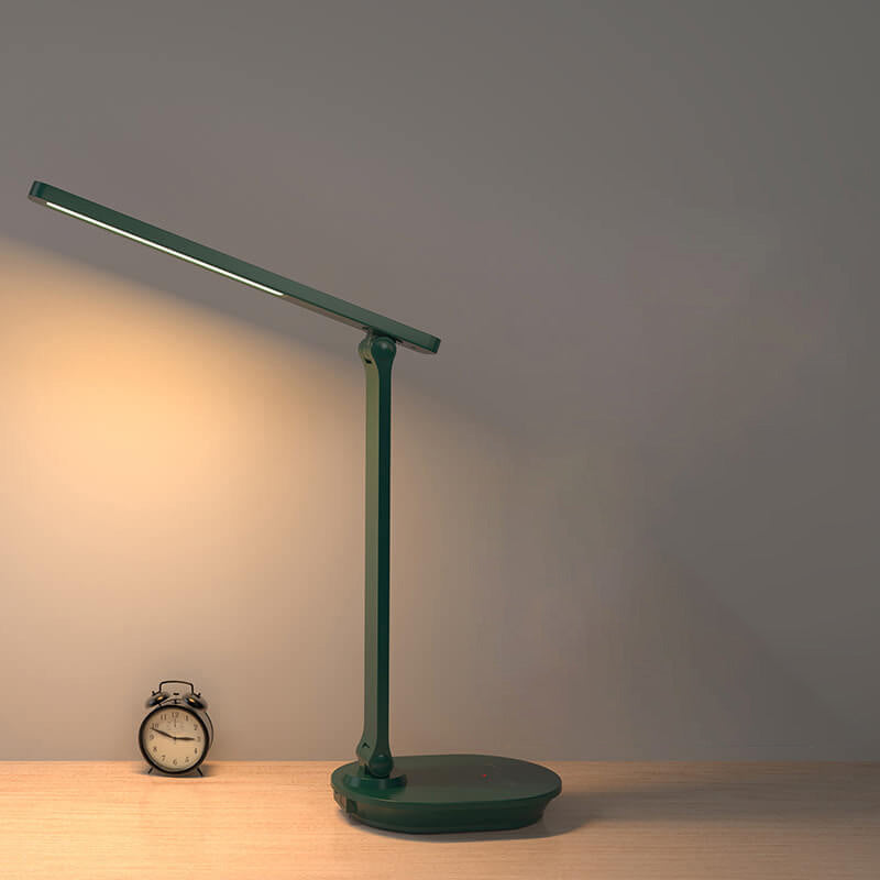 Avelena | Moderne doppelte faltbare Augenpflege kabellose wiederaufladbare LED Schreibtischlampe