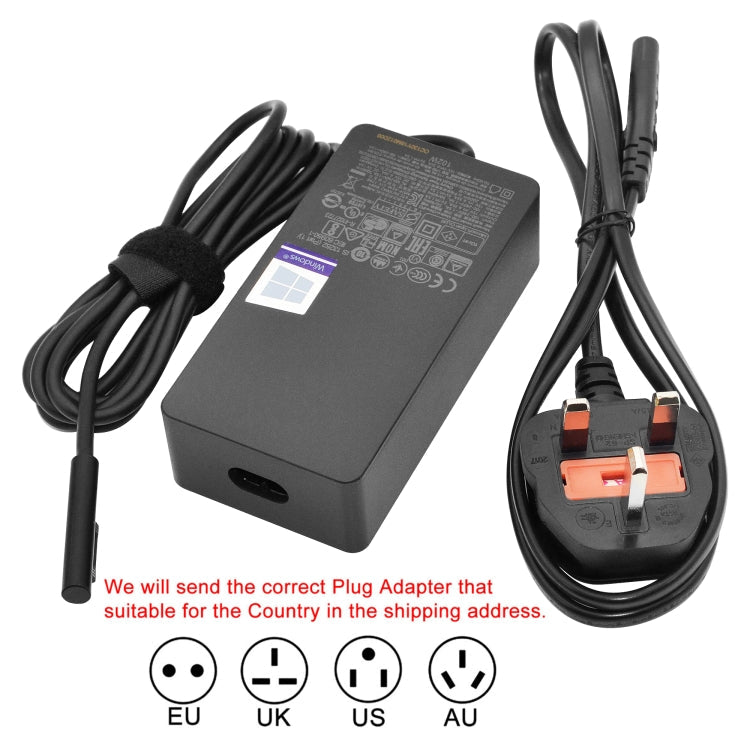 Avelena | 102W Netzadapter Ladegerät 1798 15V 6.33A für Microsoft Surface Book 2