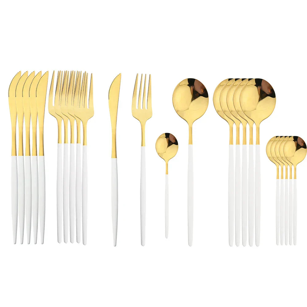Avelena | Luxus Besteckset – Für eine elegante Tischdekoration